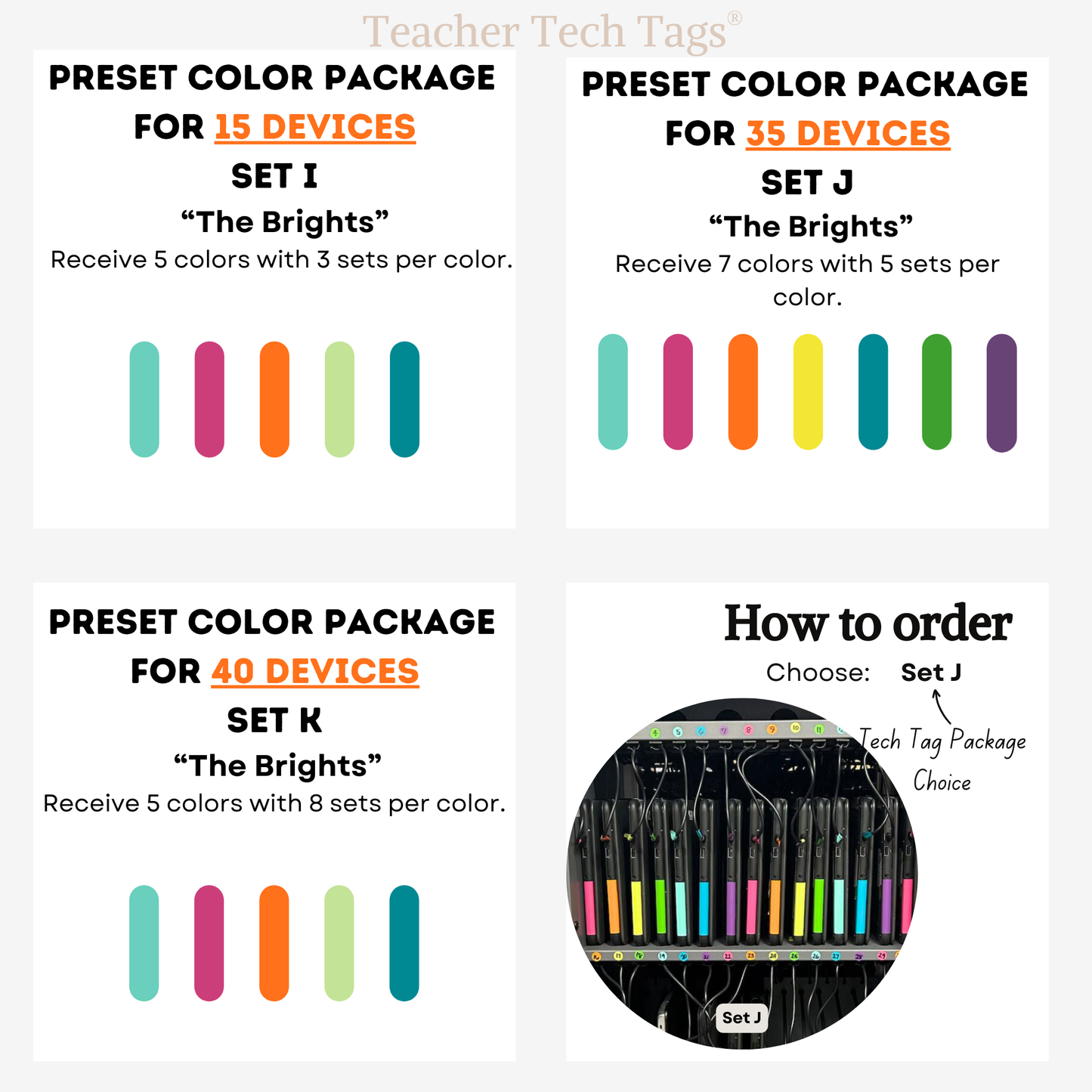 Color Coded Chromebook Laptop Labels for Classroom Organization