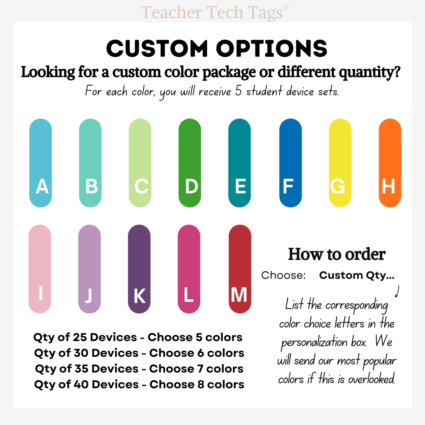 Color Coded Chromebook Laptop Labels for Classroom Organization