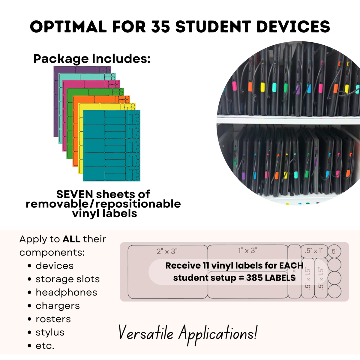 Classroom Chromebook Label Pack