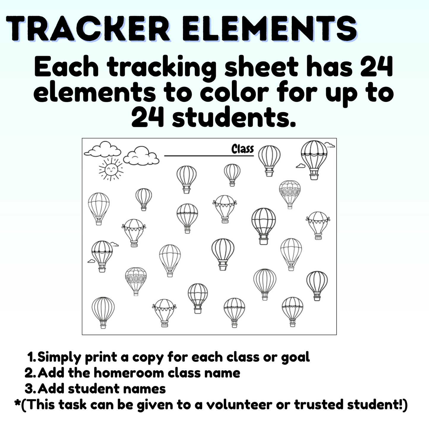Classroom Goal Tracking Coloring Sheets | Printable Elementary Teacher Resource (Digital Download)