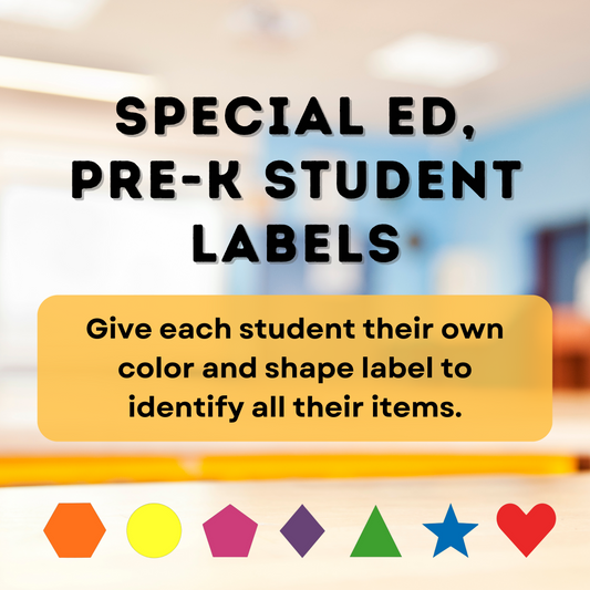 Classroom labels for Special Ed Classes, Pre-k Classes, PPCD Classes